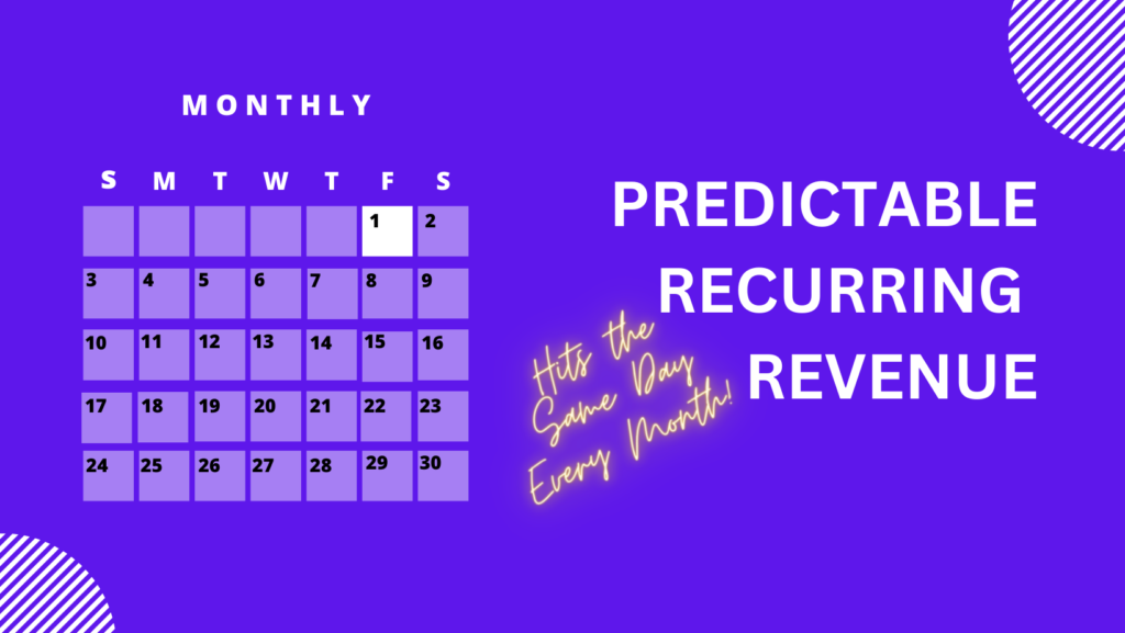 Predictable Recurring Revenue